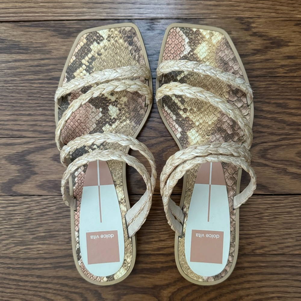 Dolce Vita woven sandals